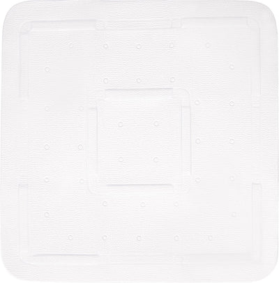 Differnz tutus tapis de douche antidérapant 55x55cm blanc