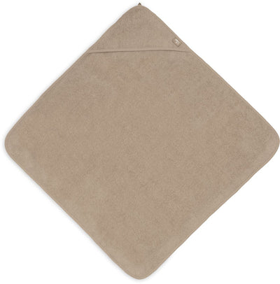 Jollein cape de bain éponge 75x75cm café au lait