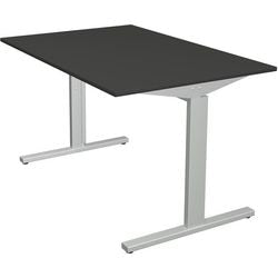 Bureau Kerkmann 11020413 réglable en hauteur anthracite, argent