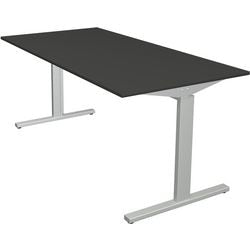 Bureau Kerkmann 11020613 réglable en hauteur anthracite, argent