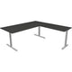 Bureau Kerkmann 11023113 forme 2 anthracite, argent