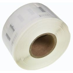 Rouleau d'étiquettes rl-d-11353t 25mm blanc, noir