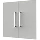 Kerkmann portes d'armoire 13455011 forme 4 gris clair