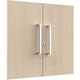 Portes d'armoire Kerkmann 13455150 forme 4 érable