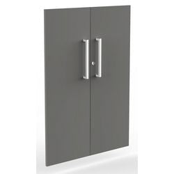Portes d'armoire Kerkmann 13461112 forme 4 graphite