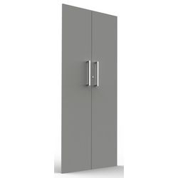 Portes d'armoire Kerkmann 13445512 forme 4 graphite