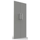 Portes d'armoire Kerkmann 13445512 forme 4 graphite