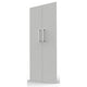 Kerkmann portes d'armoire 13455311 forme 4 gris clair