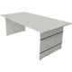Kerkmann bureau assis-debout 11466711 rectangulaire gris clair