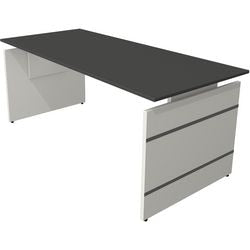 Kerkmann bureau assis-debout 114427.1 rectangulaire anthracite