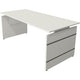 Kerkmann bureau assis-debout 114416.1 rectangulaire blanc