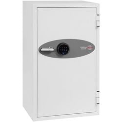 Coffre-fort pour données Phoenix DS2504F, serrure à empreintes digitales, blanc