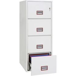 Classeur Phoenix FS2274K serrure à clé blanc