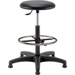 Tabouret teknik 05 1mea03pgaiaa cuir artificiel noir