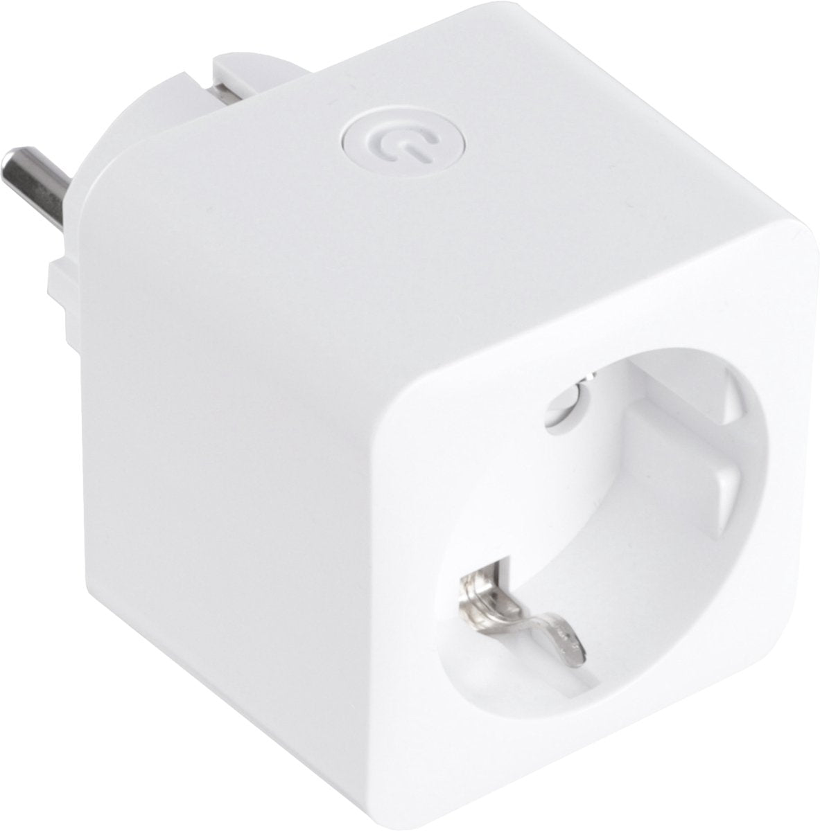 Prise adaptateur Q-link - mise à la terre - compteur WiFi - 16a - blanc