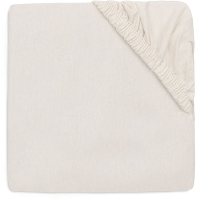Drap-housse Jollein pour lit - 60x120cm - jersey - avoine