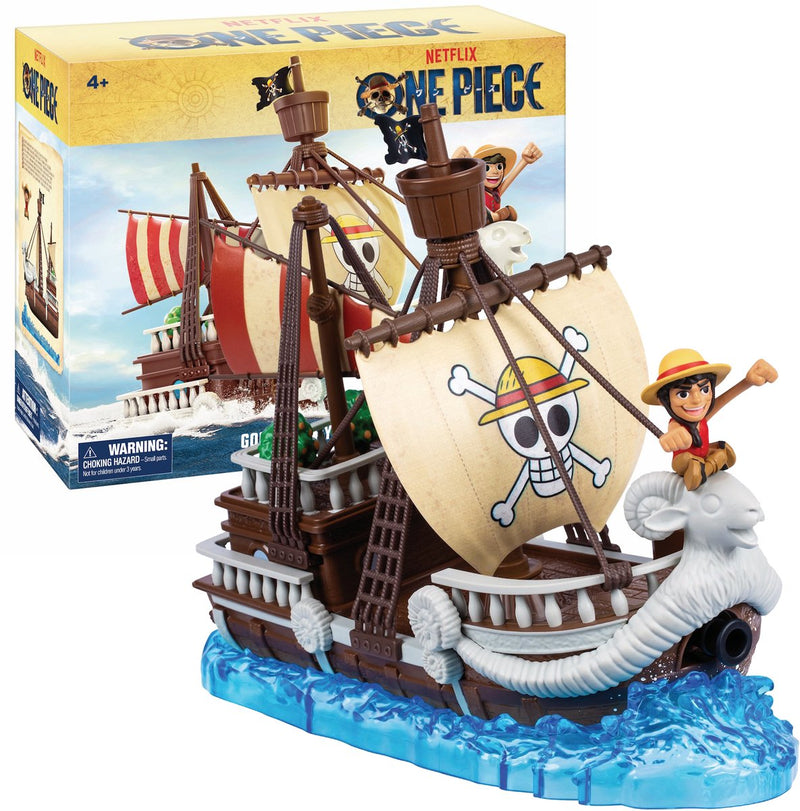 Moose Toys One Piece - Vaisseau Merry Deluxe Collector - Incl. figurine de jeu luffy