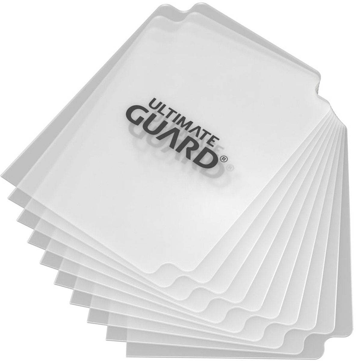 Intercalaires de cartes Ultimate Guard taille standard (10) - transparents
