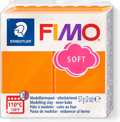 Fimo® Soft, Tangerine, 57 gr 1 bouteille