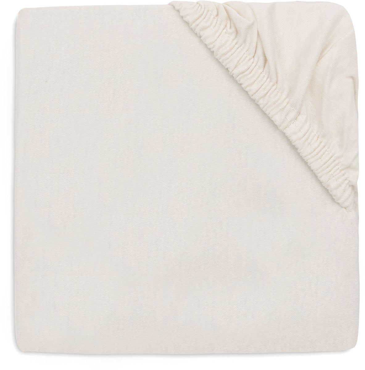 Drap housse Jollein pour lit - 70 75x140 150cm - jersey - avoine