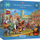 Puzzle de Gibson la joute à Warwick - 1000 pièces de puzzle amusant.