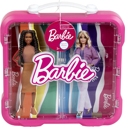 Petits jouets barbie - présentoir pour 4 barbies - incl. éclairage