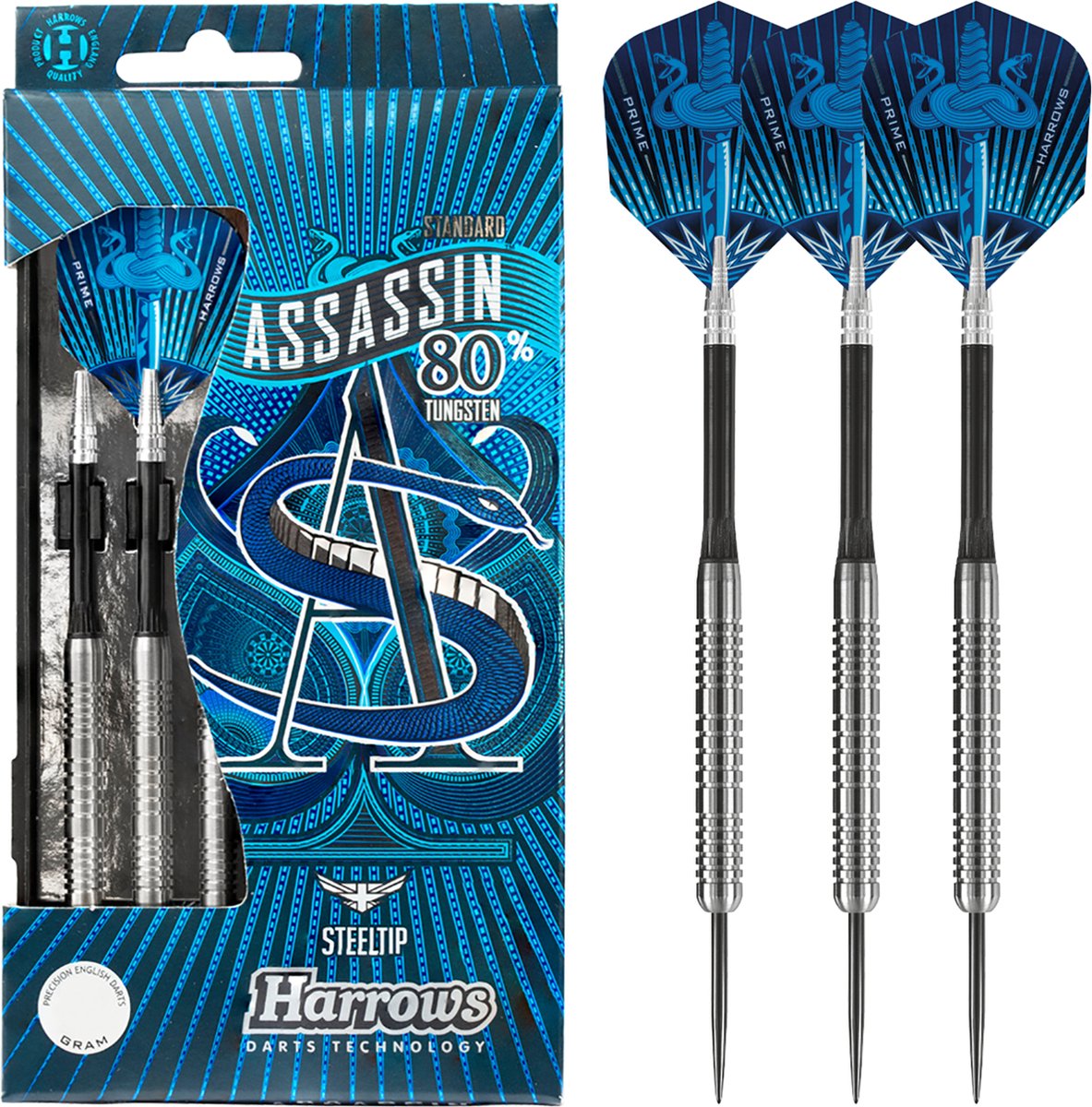 Harrows assassin rg 80% 22 grammes - fléchettes