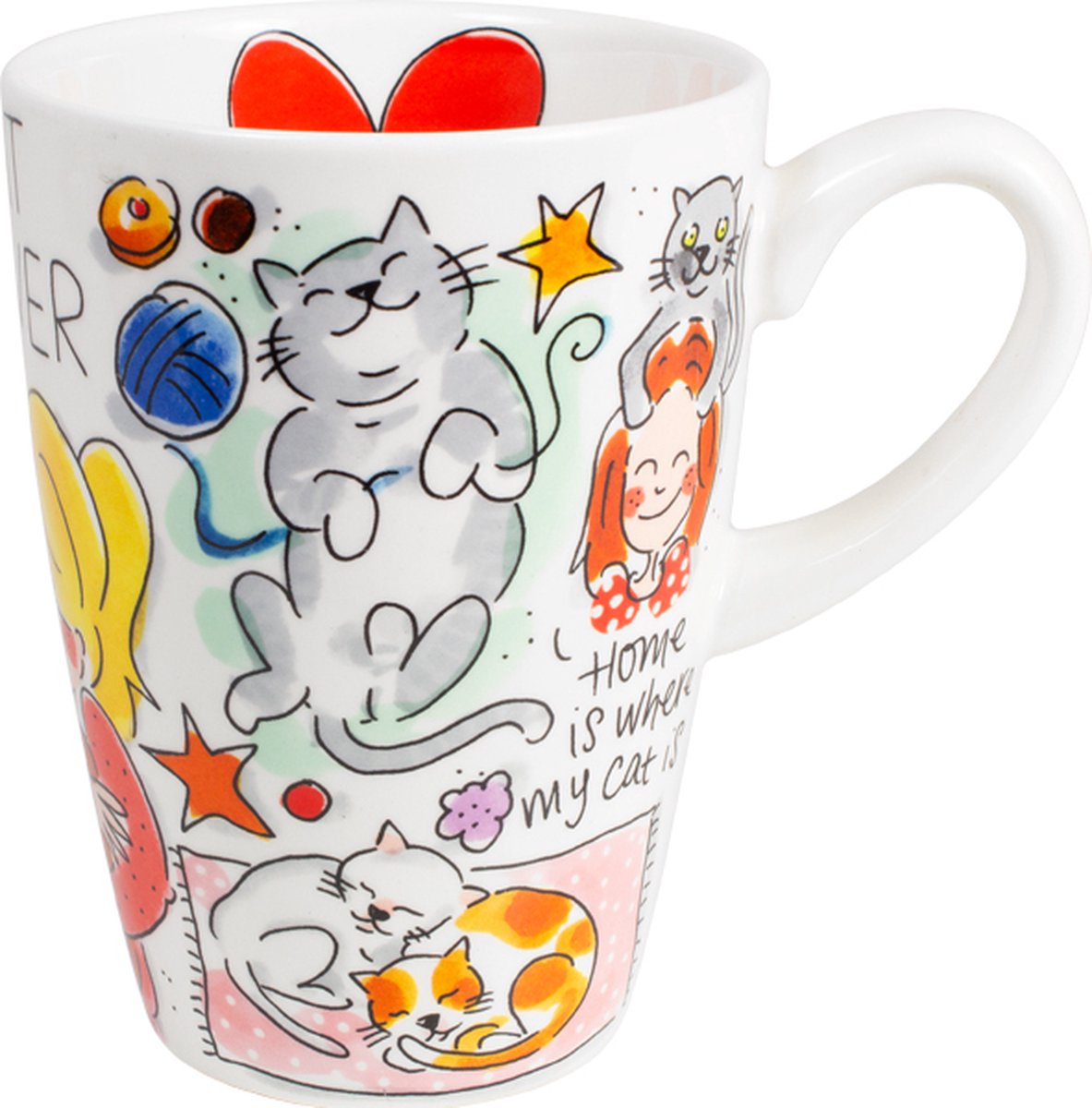 Blond Amsterdam mok Cat Amour