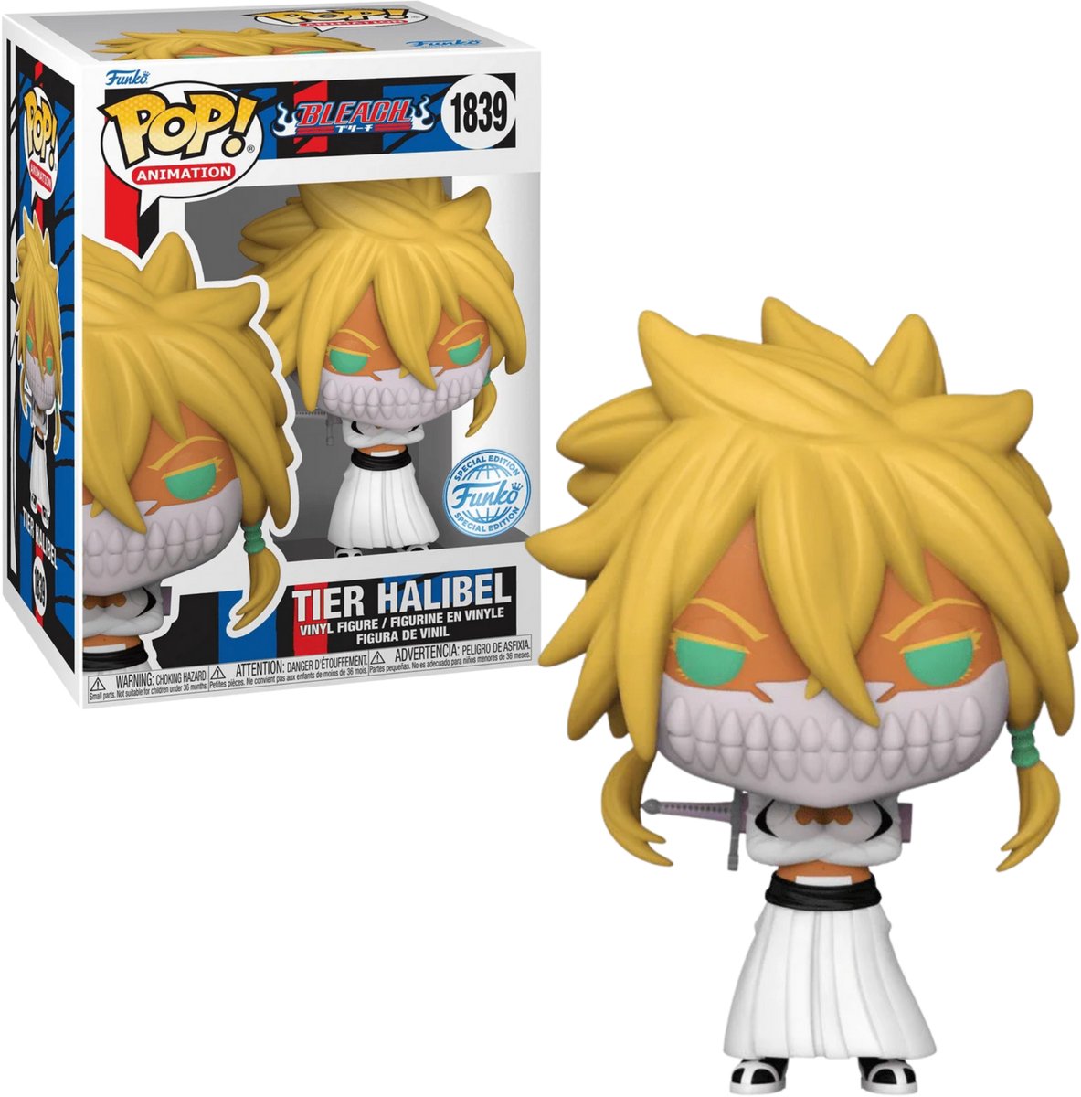 Funko-pop ! Tier Halibel 1839 Bleach Exclusif