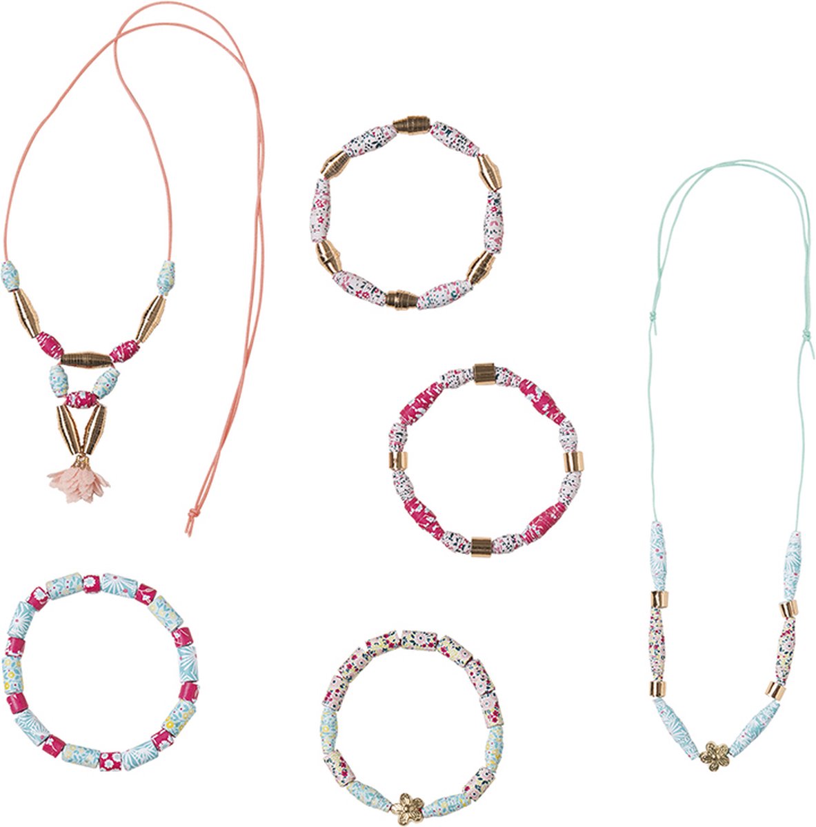 Janod - atelier - confection de bijoux - perles en papier