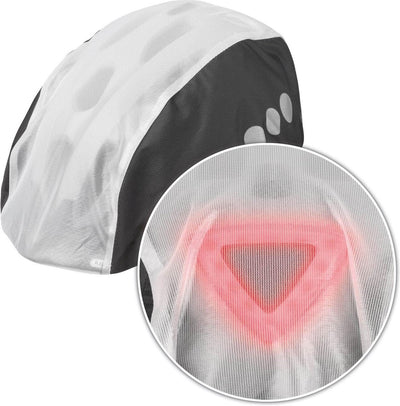 Abus transparent de la couverture de pluie noire transparente