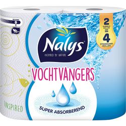 Papier essuie-tout nalys 2 pièces 73 feuilles par rouleau