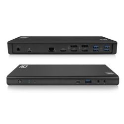 Act Connectivité USB-C Station d'accueil Triple 4K