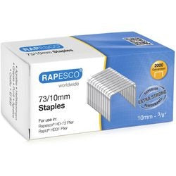 Agrafes rapesco 1260 acier argent paquet de 2000