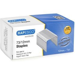 Agrafes rapesco 1261 acier argent paquet de 2000