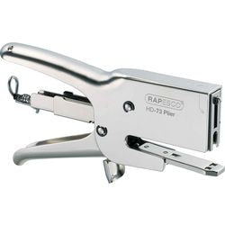 Pince agrafeuse rapesco 1169 métal argent