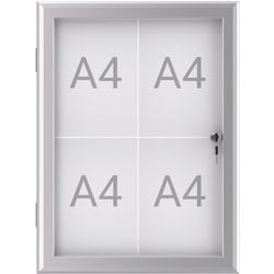 Vitrine maul 6653408 maulexcite argent