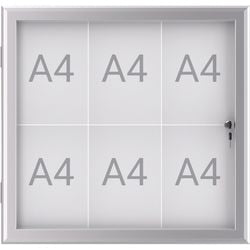 Vitrine maul 6653608 maulexcite argent