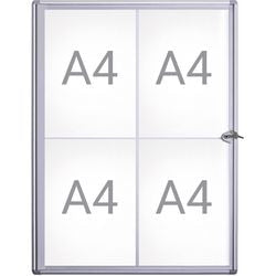 Vitrine maul 6820408 maulextraslim argent