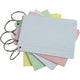 Fiches exacompta 10330e gamme de couleurs papier
