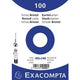 Fiches exacompta 10509e papier blanc