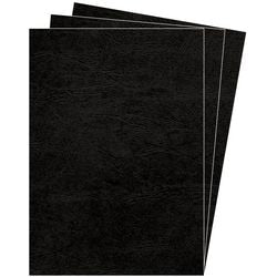 Pack 100 couvertures de reliure noires 5374401 Fellowes