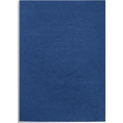 Pack 100 couverture de reliure bleu 5371305 Fellowes similicuir a4