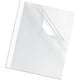 Pack 100 couverture de reliure blanche 53152 Fellowes thermique 3mm