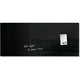 Tableau en verre sigel gl240 noir 1300 x 550 x 15 mm
