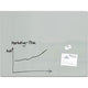 Panneau en verre sigel gl213 gris 1200x900x18 mm