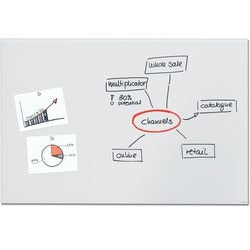 Panneau en verre sigel gl520 blanc 1500x1000x18 mm