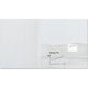 Panneau en verre sigel gl235 blanc 2400x1200x18 mm