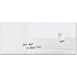 Panneau en verre sigel gl241 blanc 1300x550x15 mm