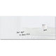 Panneau en verre sigel gl241 blanc 1300x550x15 mm